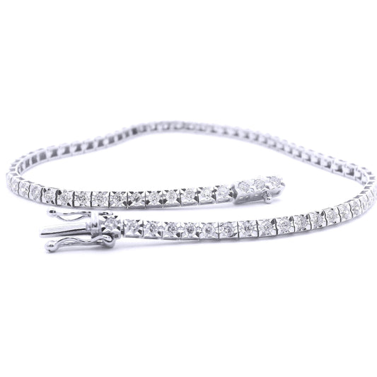 1.27 CTS T.W. TENNIS BRACELET