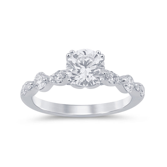 1.56 CTS T.W. WEDDING RING