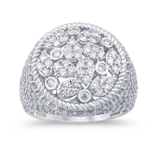 3.69 CTS T.W. MEN RING