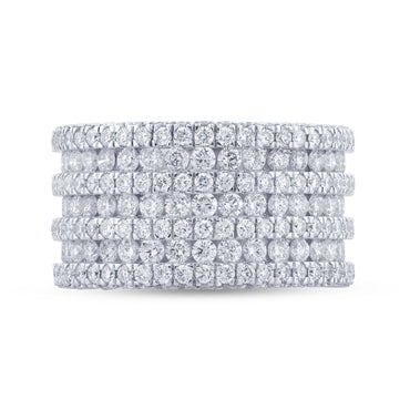 5.67 CTS T.W. BRIDAL RING