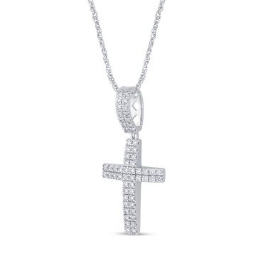 2.11 CTS T.W. CROSS PENDANT