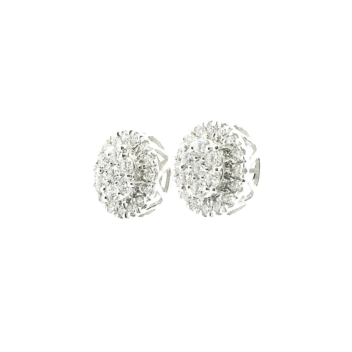 92.5 silver 2.03 CT Earrings