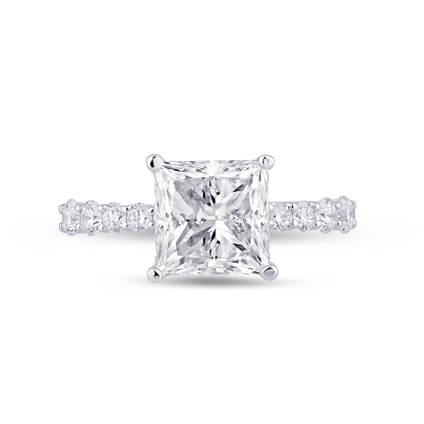 0.69 CTS T.W. WEDDING RING