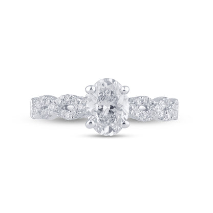 1.6 CT T.W. WEDDING RING