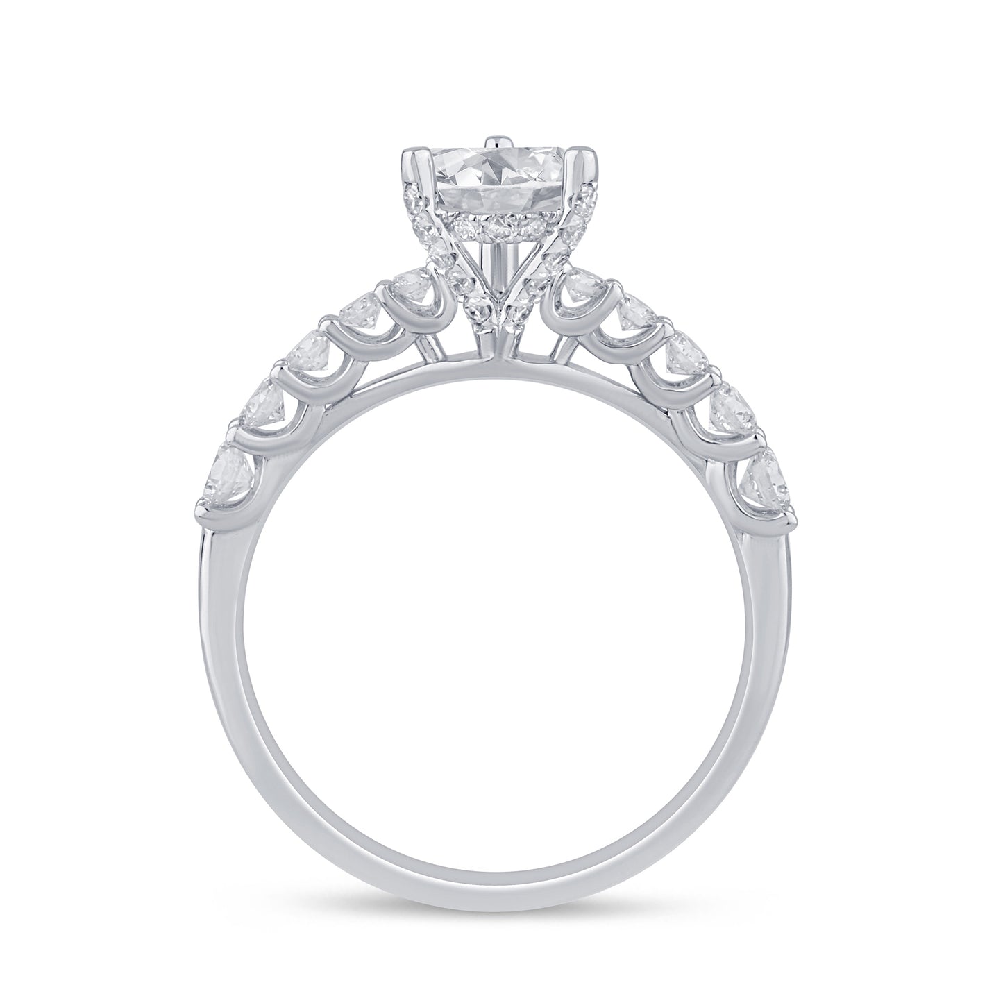 0.65 CTS T.W. WEDDING RING