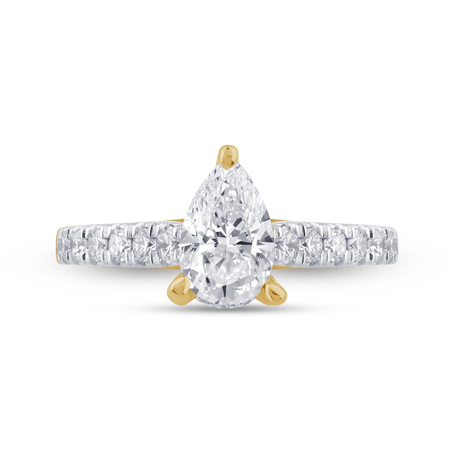 0.62 CTS T.W. WEDDING RING