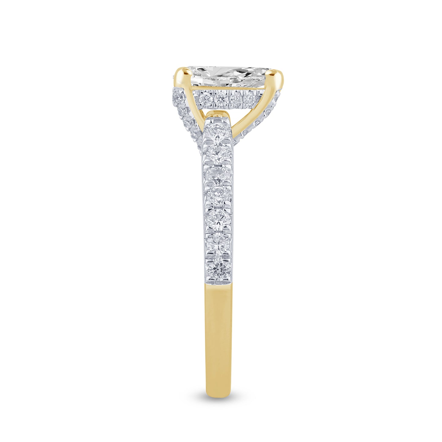 0.62 CTS T.W. WEDDING RING