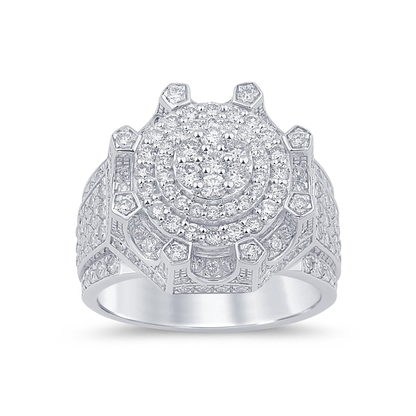 2.77 CTS T.W. MEN RING