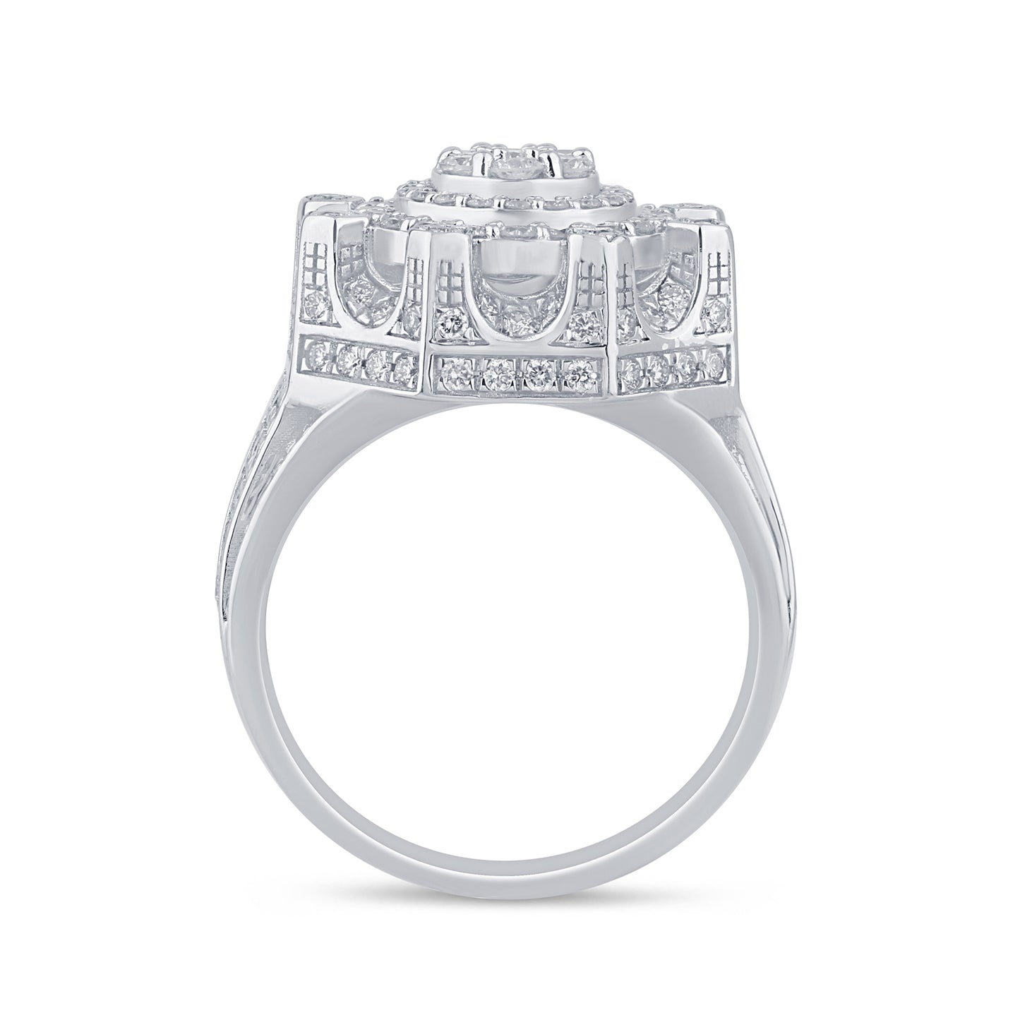 2.77 CTS T.W. MEN RING