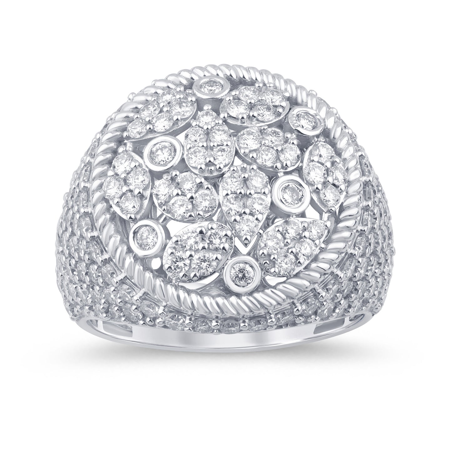 3.69 CTS T.W. MEN RING