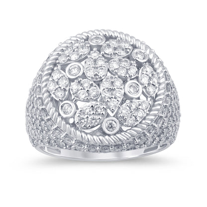 3.69 CTS T.W. MEN RING