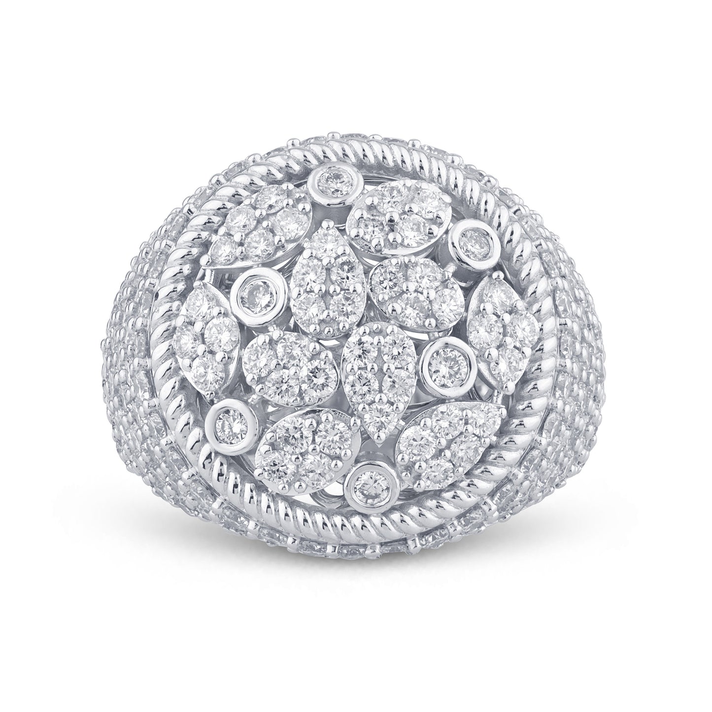 3.69 CTS T.W. MEN RING