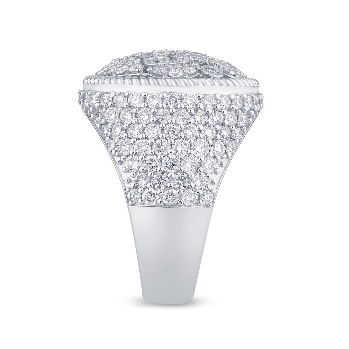 3.69 CTS T.W. MEN RING