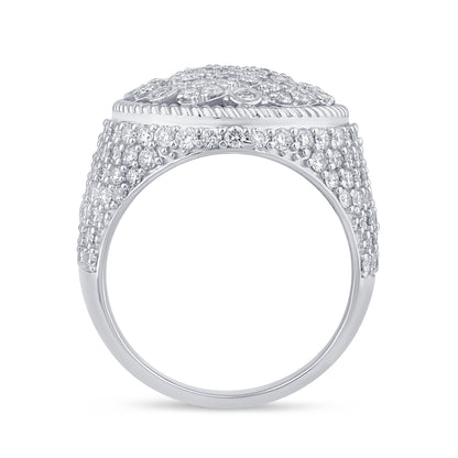 3.69 CTS T.W. MEN RING