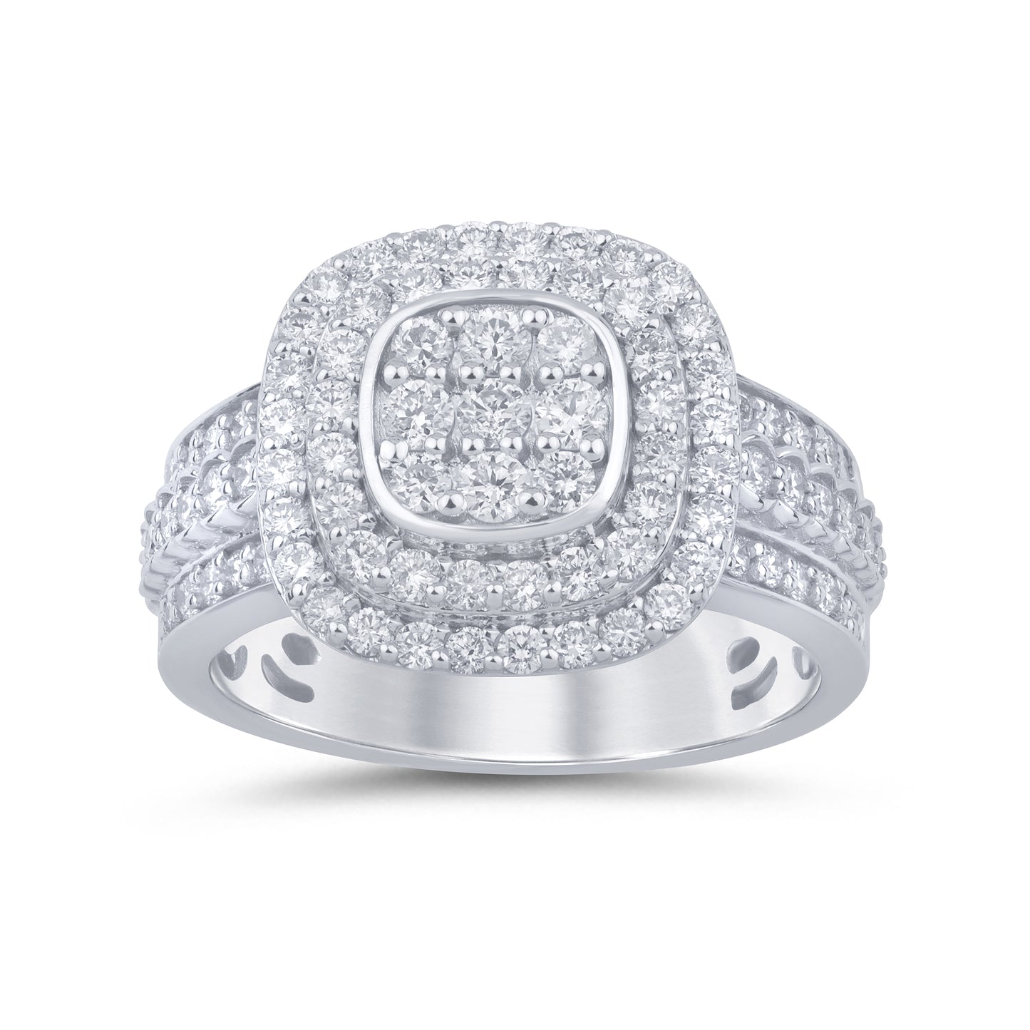 1.78 CTS T.W. BRIDAL  RING