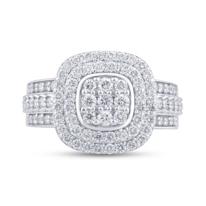 1.78 CTS T.W. BRIDAL  RING