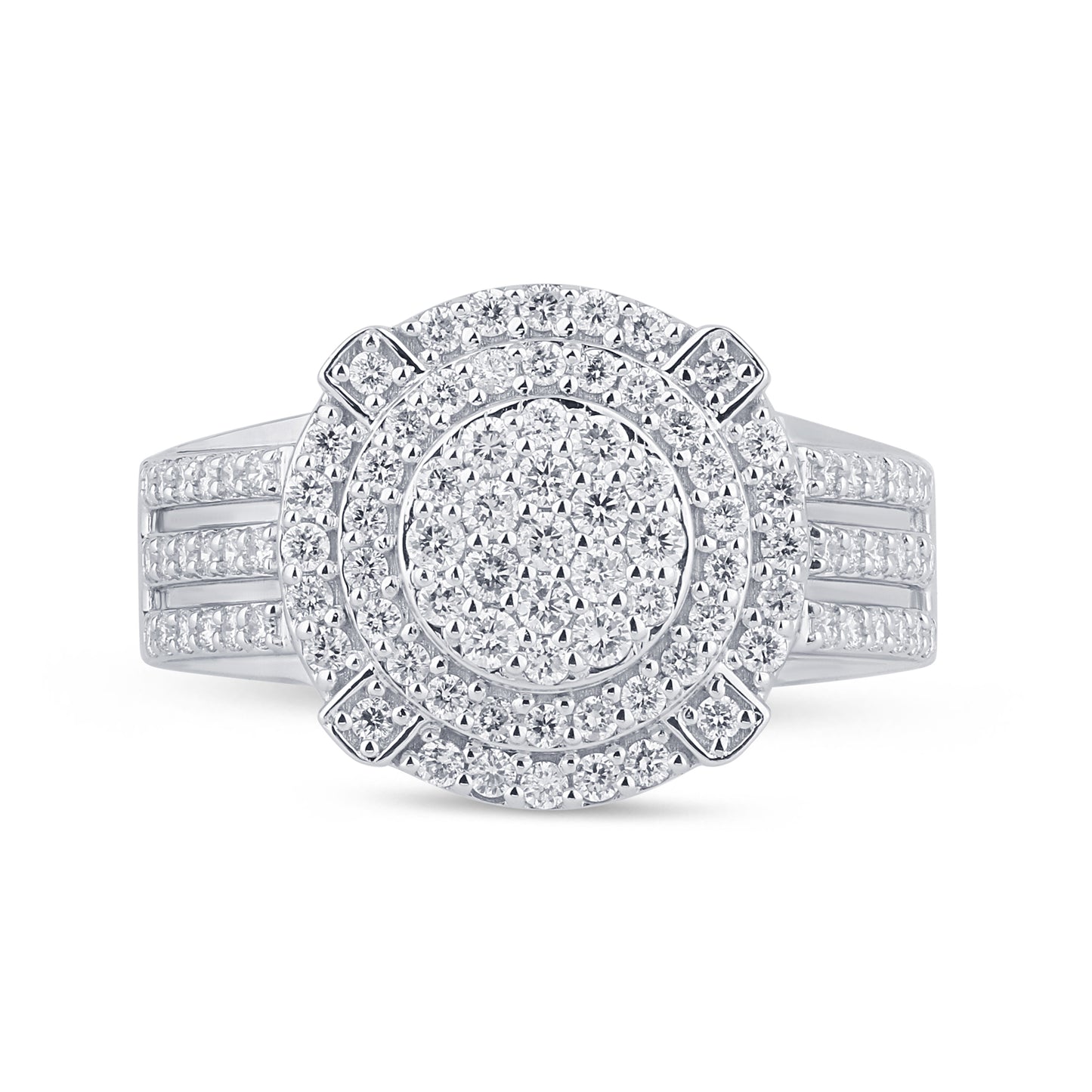 1.18 CTS T.W. MEN RING