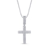 2.11 CTS T.W. CROSS PENDANT