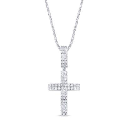 3.04 CT T.W. CROSS PENDANT