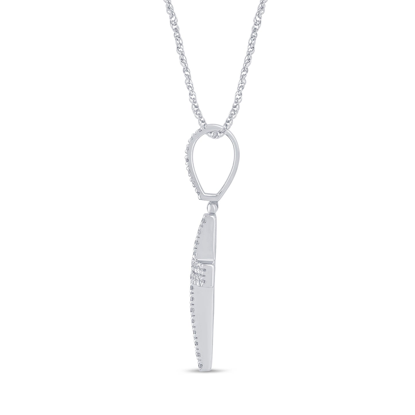 3.04 CT T.W. CROSS PENDANT