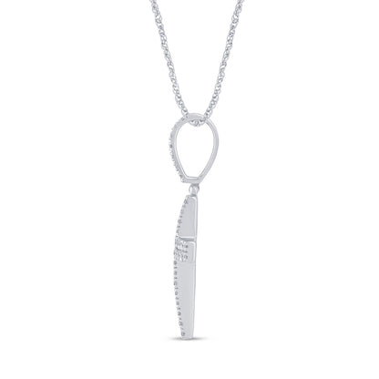 3.04 CT T.W. CROSS PENDANT