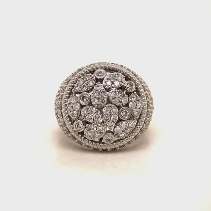 3.69 CTS T.W. MEN RING